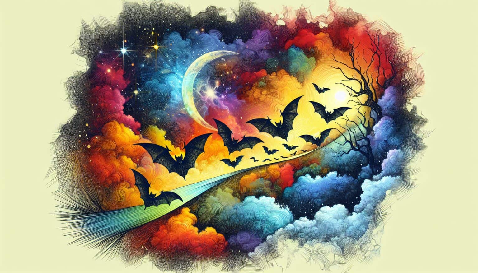 Dream of Night Bats: A Journey of Fear and Change