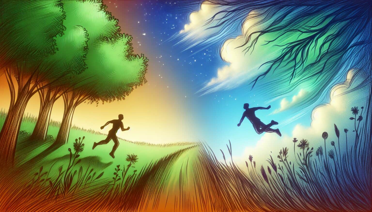 Exploring a Dream: From Joyful Running to Scary Falling Exploring a Dream: From Joyful Running to Scary Falling