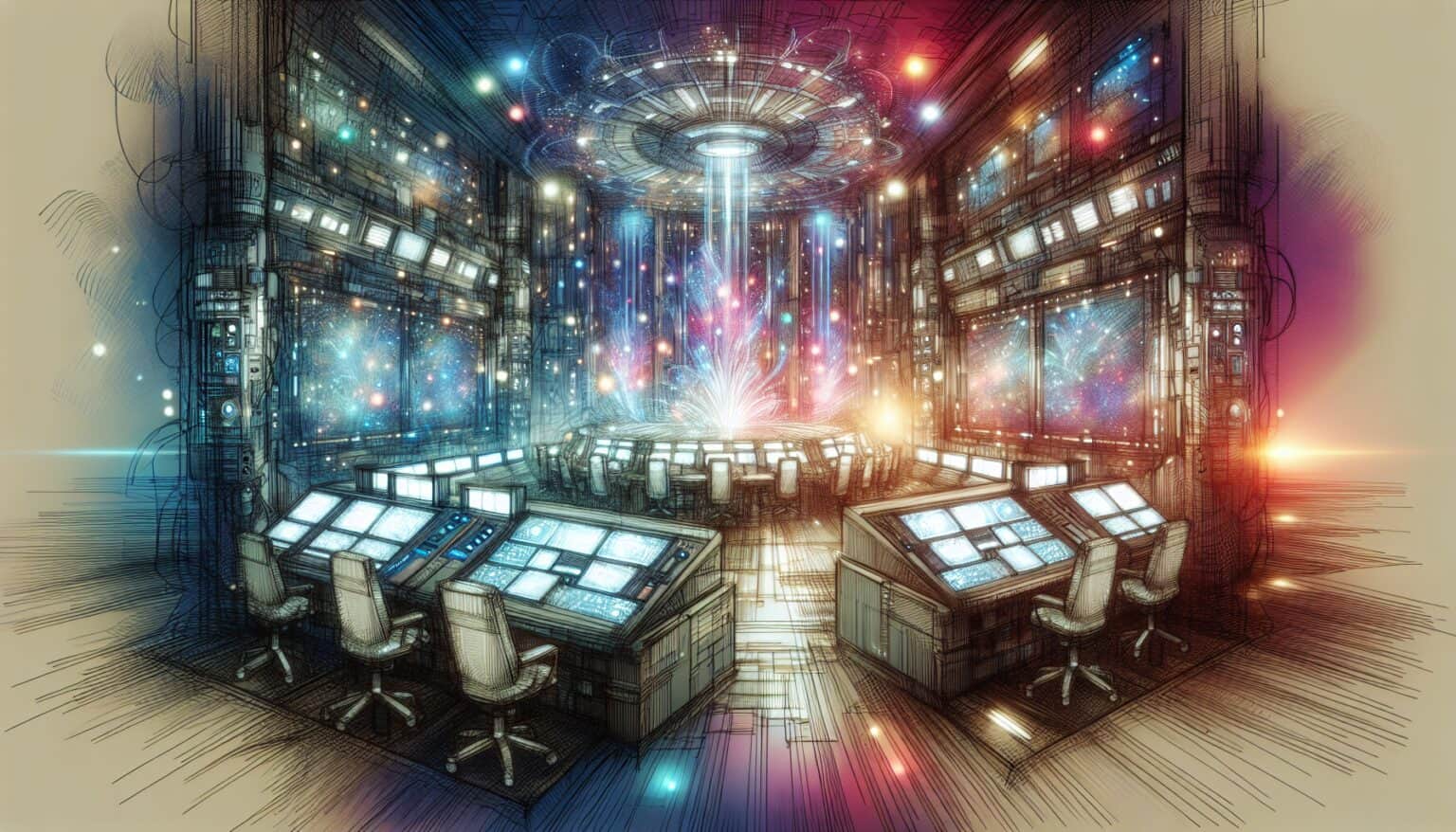 Hidden High-Tech Command Center Dream
