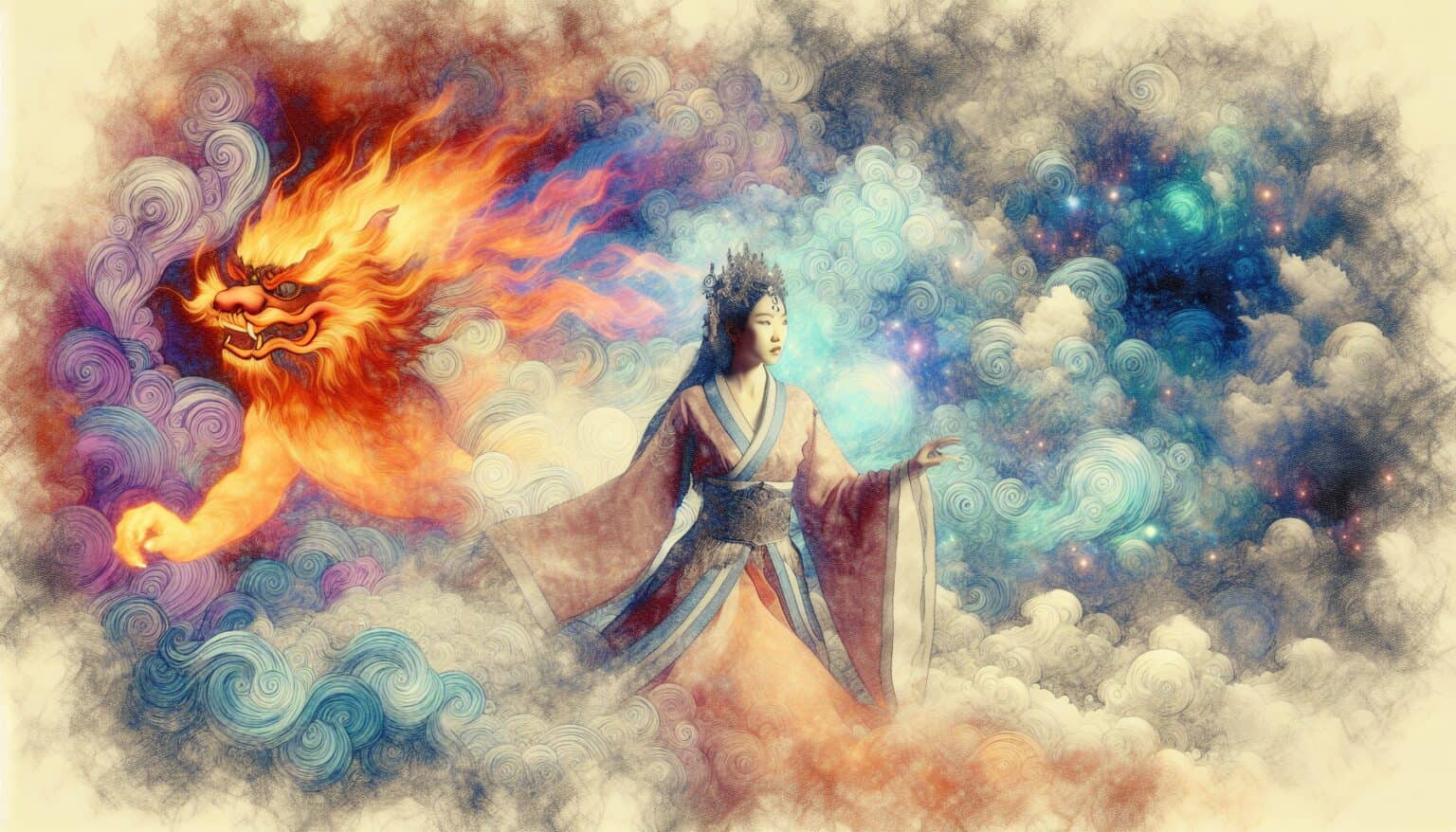 Princess and Fire Monster Dream Interpretation