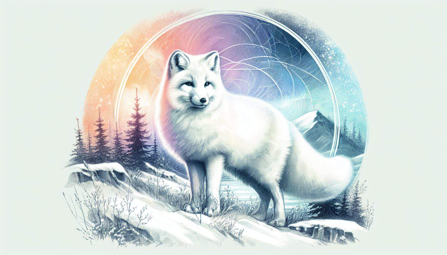 Snow Fox spirit animal