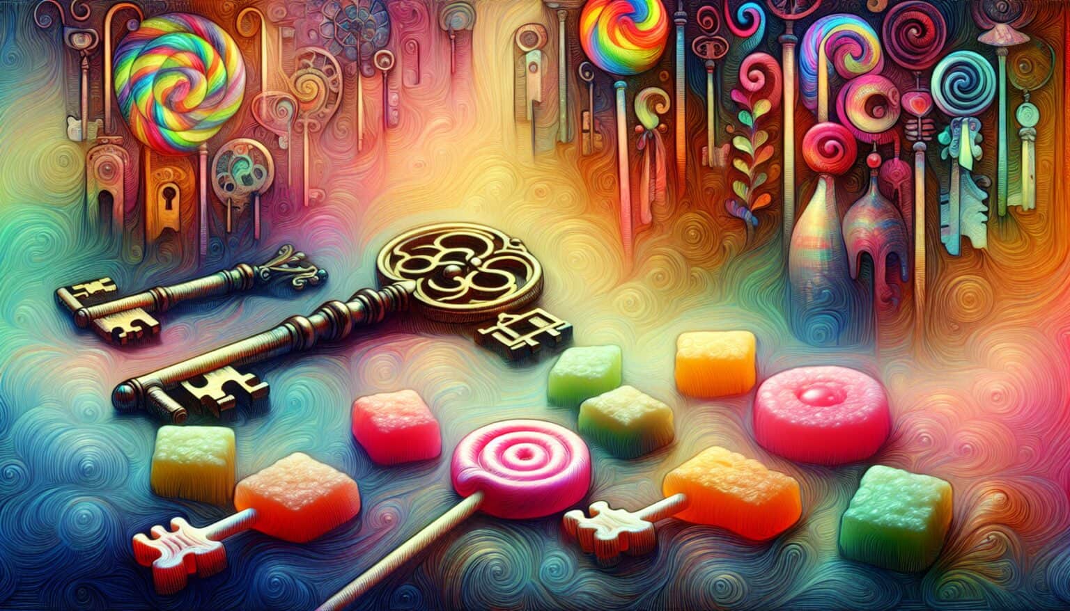 Understanding Dream About Colorful Keys and Yummy Candy