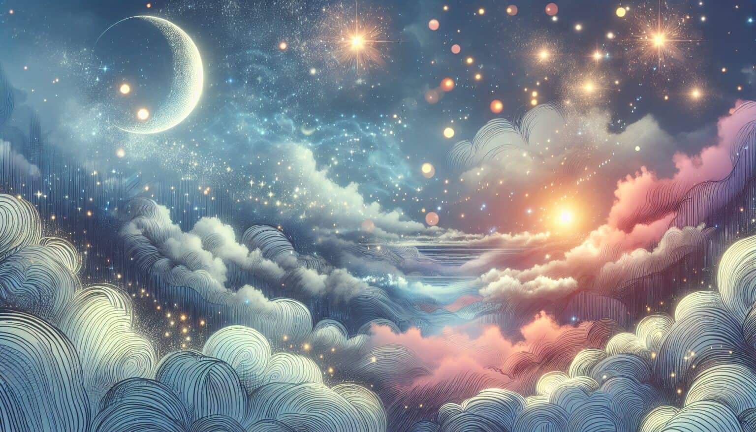 Understanding Dreams: Clouds, Stars, and Moon