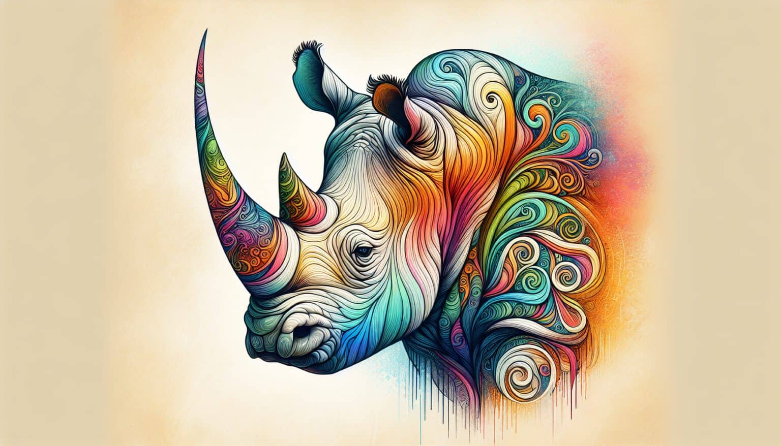 White Rhino spirit animal